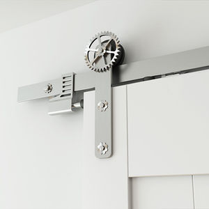 sistema corredero de puerta / de madera