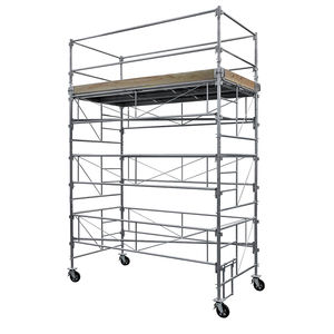 andamio de acero galvanizado / enrollable