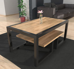 tablero de mesa de chapa de madera