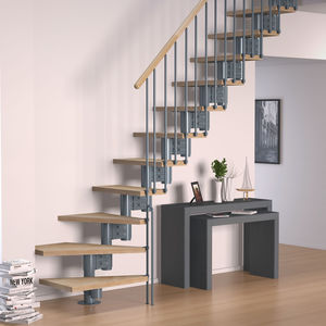 escalera en L