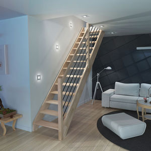 escalera recta