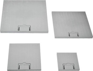tapadera de inspección de polipropileno / cuadrada