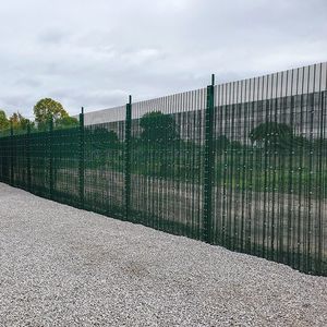valla de rejilla soldada