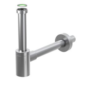 sifón para lavabo de acero inoxidable