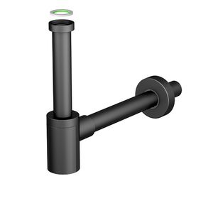 sifón para lavabo de acero inoxidable