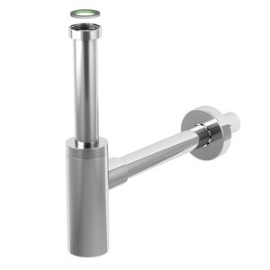 sifón para lavabo de acero inoxidable