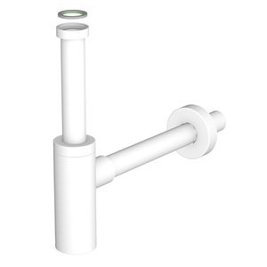 sifón para lavabo de acero inoxidable