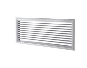 rejilla de ventilación de acero / rectangular