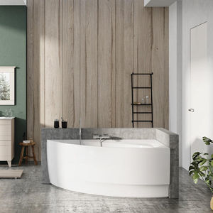bañera de esquina