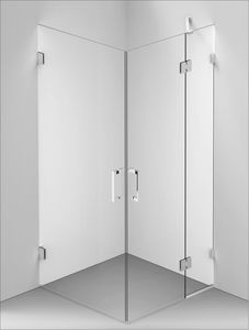 cabina de ducha de vidrio templado