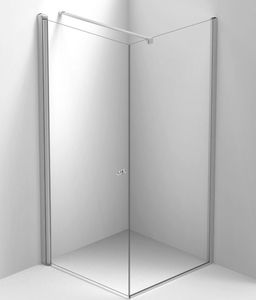 cabina de ducha de vidrio templado