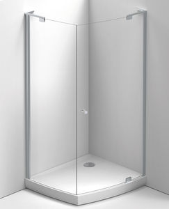 cabina de ducha de vidrio templado