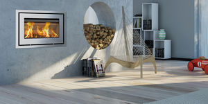 chimenea insertable de leña