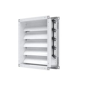 compuerta de ventilación de acero galvanizado