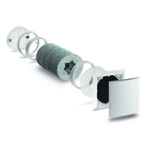 placa de ventilación de pared