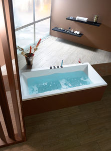 bañera en isla