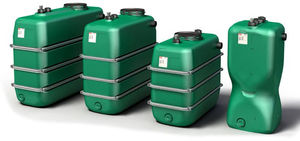 tanque para la captación de agua de lluvia