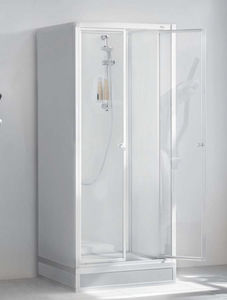 cabina de ducha de vidrio