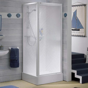 cabina de ducha de fibra acrílica