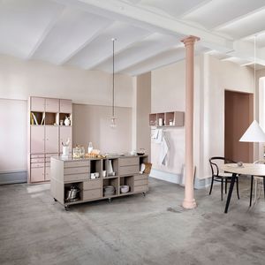 mueble organizador de pie