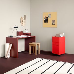 cajonera de oficina de MDF lacado