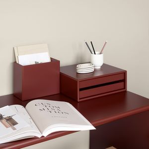caja organizadora para artículos de escritorio
