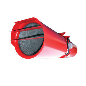 ventilador-extractor extractor de humos de uso / axial / de techo / profesional