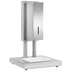 dispensador de gel hidroalcohólico de suelo