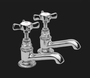 grifo bimando para lavabo