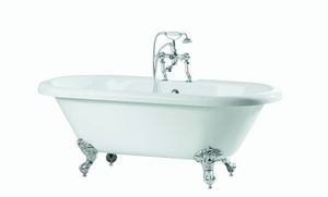 bañera ovalada