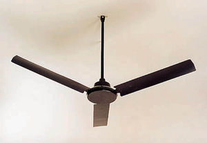 ventilador de techo / industrial / de metal