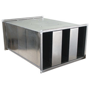 silenciador de ventilacion de acero galvanizado