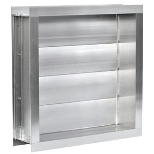 compuerta de ventilación de aluminio extruido