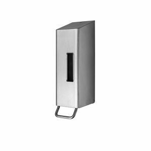 dispensador de gel hidroalcohólico de acero inoxidable