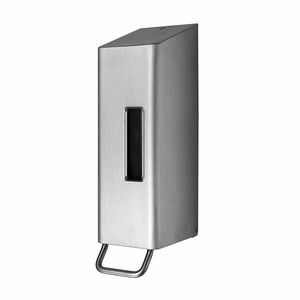 dispensador de gel hidroalcohólico de acero inoxidable