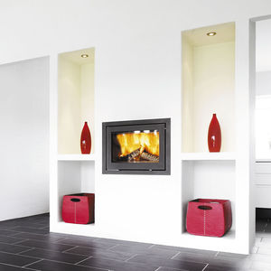 chimenea insertable de leña