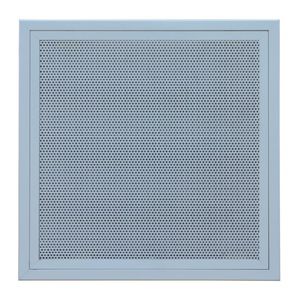 rejilla de ventilación de aluminio / de aluminio anodizado / de chapa de acero / rectangular