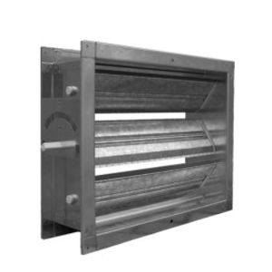 compuerta de ventilación de acero