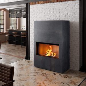 chimenea de leña