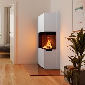 chimenea de leña