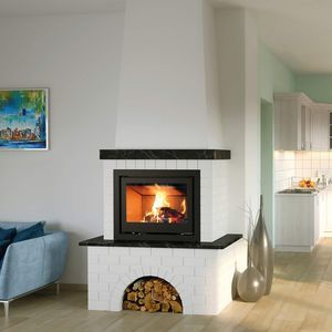 chimenea insertable de leña