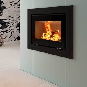 chimenea insertable de leña
