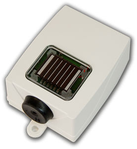 detector de radiación solar