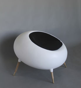 sillón de diseño orgánico