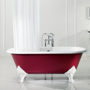 bañera ovalada