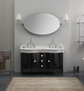 mueble de lavabo doble