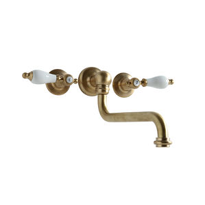 grifo bimando de pared