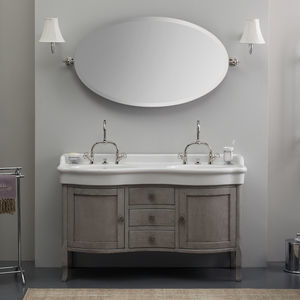 mueble de lavabo doble