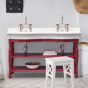mueble de lavabo doble