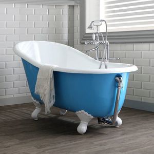 bañera ovalada